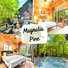 Magnolia Pine With Hot tub and Mountain Views